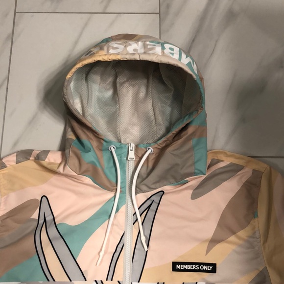 NWT Men’s Members Only Windbreaker Jacket - Picture 2 of 6